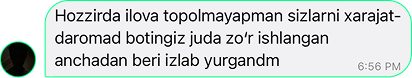 Theo AI foydalanuvchi fikri 5