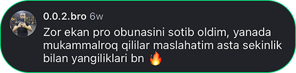 Theo AI foydalanuvchi fikri 18